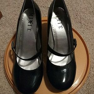 Black Patent Leather Heels